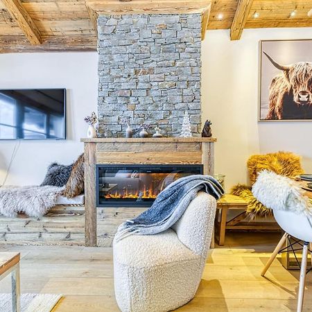 Appartement Style Chalet 5* Vue Mont-Blanc - Arc 1950 Les Arcs  Buitenkant foto