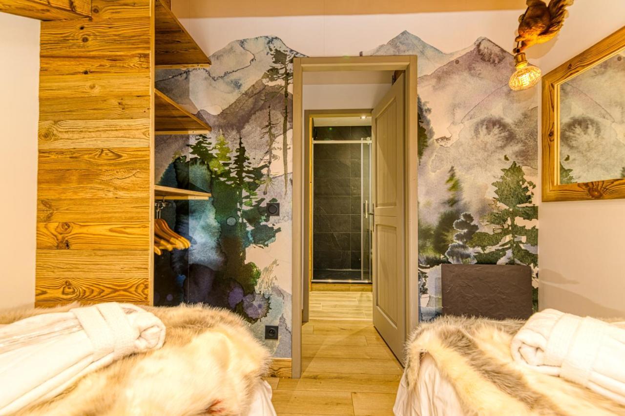 Appartement Style Chalet 5* Vue Mont-Blanc - Arc 1950 Les Arcs  Buitenkant foto