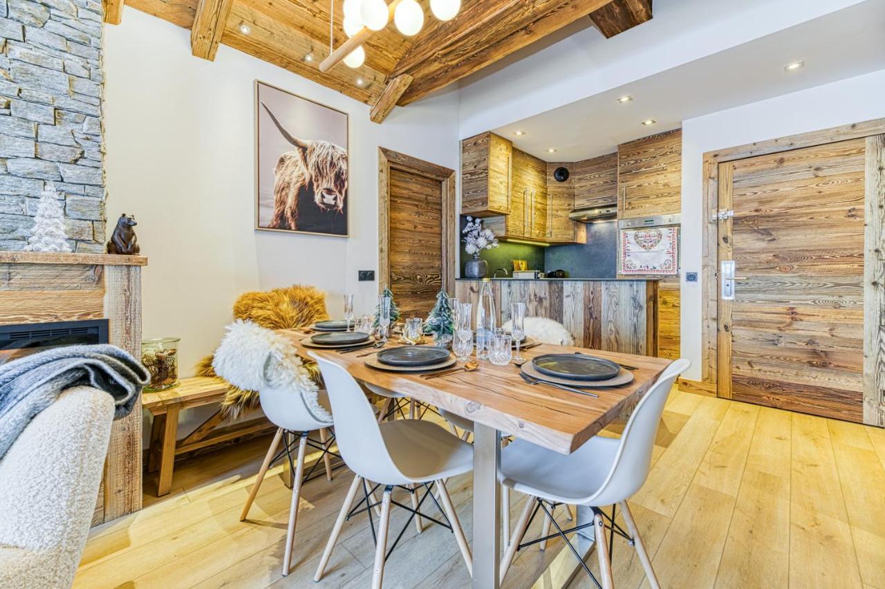 Appartement Style Chalet 5* Vue Mont-Blanc - Arc 1950 Les Arcs  Buitenkant foto