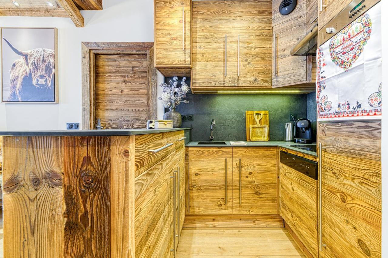 Appartement Style Chalet 5* Vue Mont-Blanc - Arc 1950 Les Arcs  Buitenkant foto