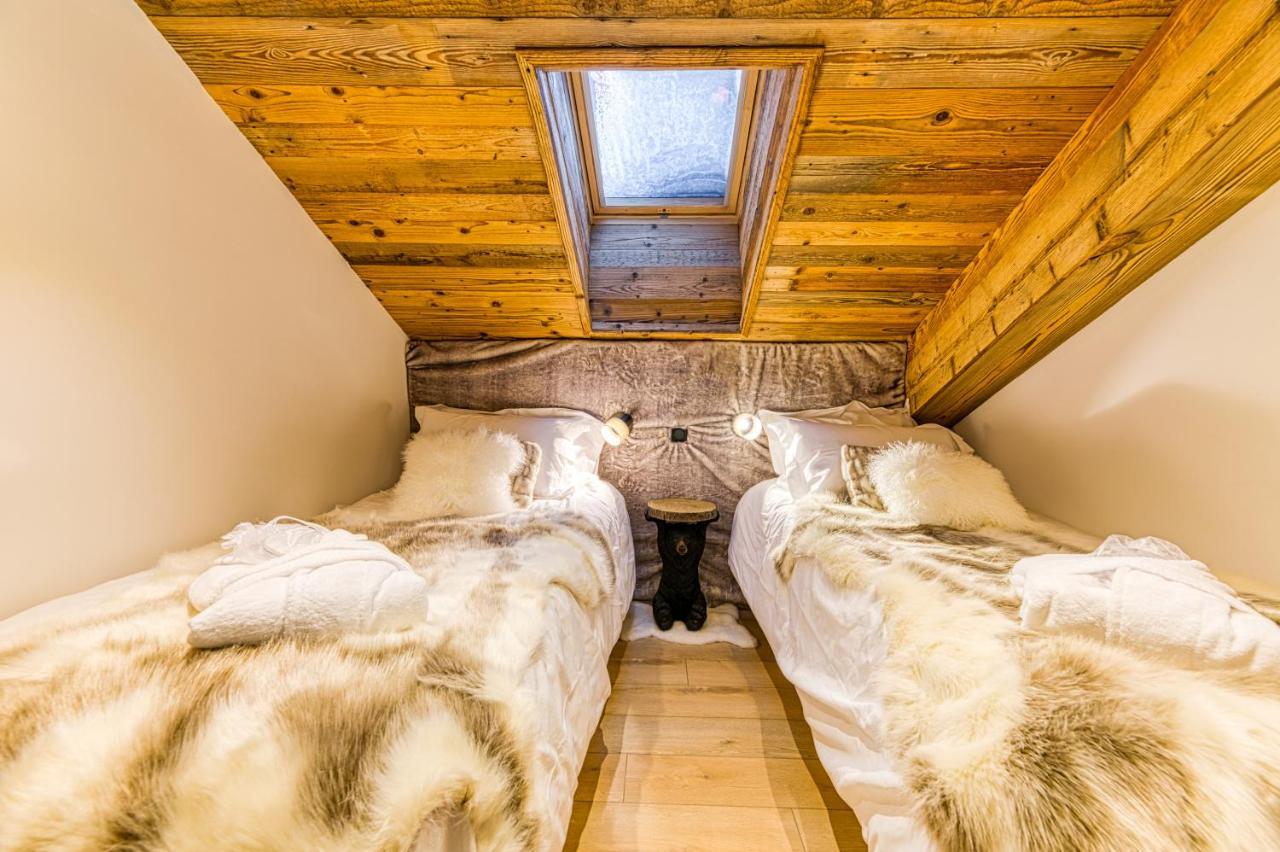 Appartement Style Chalet 5* Vue Mont-Blanc - Arc 1950 Les Arcs  Buitenkant foto