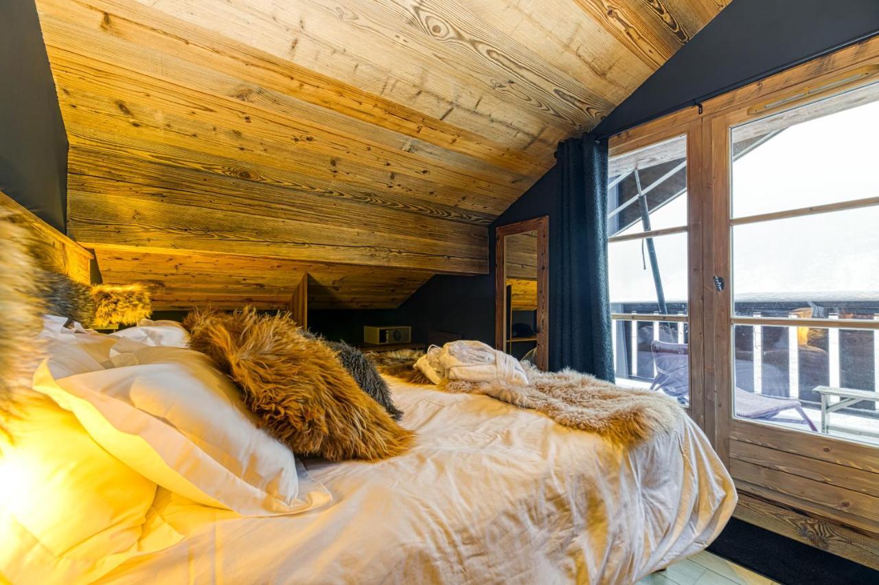Appartement Style Chalet 5* Vue Mont-Blanc - Arc 1950 Les Arcs  Buitenkant foto