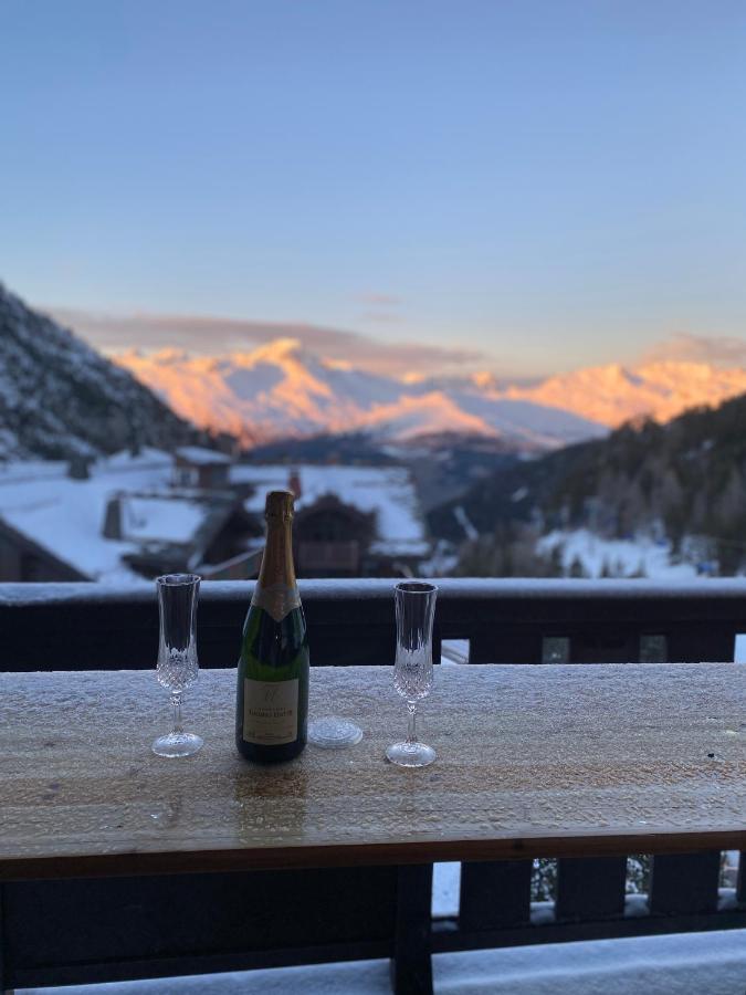 Appartement Style Chalet 5* Vue Mont-Blanc - Arc 1950 Les Arcs  Buitenkant foto
